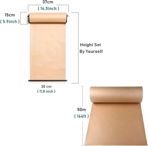 Distributeur cutter café kraft pour remplacer tableau à messages - 4