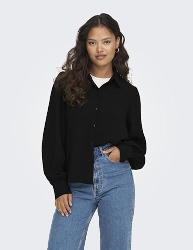 Upim, Camicia A Maniche Lunghe Donna, Unisex, Nero, Taglia: S - 2