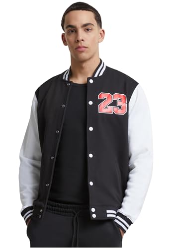 Ballin 23 Mister Tee veste de style teddy boutons pression et bords cotes