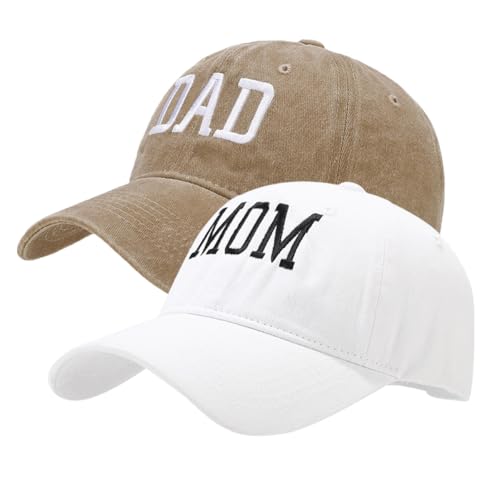 Tefelory Mom and Dad Hats New Parents Gifts for Couples...