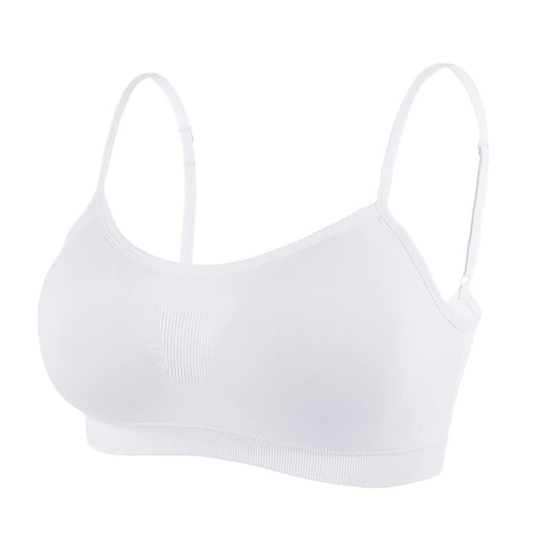 Litthing Sujetador cómodo de Estilo Deportivo sin Costuras 1/2/3 Piezas Sujetadore Deportivo Sexy Transpirable Confort Yoga Deportes de Yoga para Mujeres