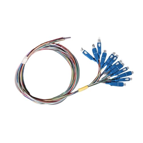 Fibre optique SC/UPC monomode 12 cœurs avec perte d'insertion minimale