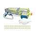 Nerf Hyper Siege-50 Pump-Action Blaster, 40 Hyper Rounds, Holds Up to 50 Rounds, Glasses, Up to 110 FPS Velocity, Easy Reload, Toy Foam Blasters