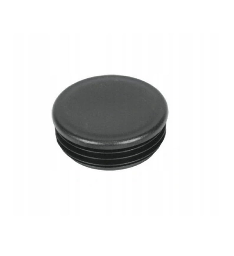 LogistSystem Lamellar Plugs Round Pipe Protection PE Black Ø 30 mm 1 Piece