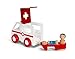 BRIO World - 30381 My Home Town Light & Sound Ambulance | 4Piece Toy for Kids Ages 18 Months & Up, 63038100