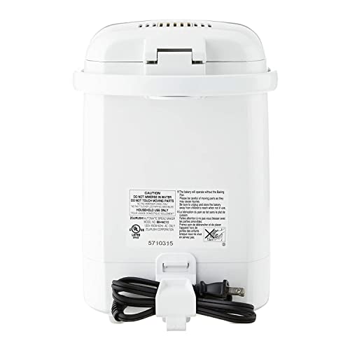 Zojirushi BB-HAC10 Home Bakery 1-Pound-Loaf Programmable Mini Breadmaker, White by Zojirushi - Image 5
