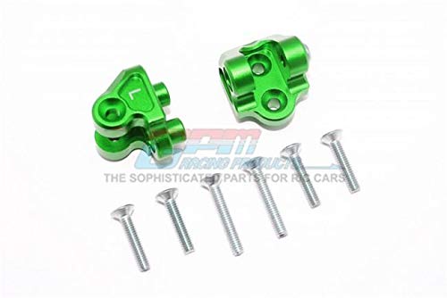 Aluminum Rear Upper Axle Mount Set For Rear Suspension Links For LOSI 1:6 4WD Super Baja Rey LOS05013 / Super Baja Rey 2.0 LOS05021 Upgrades - Green