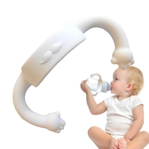 哺乳瓶用シリコンハンドル、哺乳瓶ハンドル,ビスタプリント人間工学に基づいたシッピーカップハンドルウォーターボトルハンドル | かわいい水筒ハンドルクリエイティブ哺乳瓶ハンドル哺乳瓶用ボトルアクセサリー