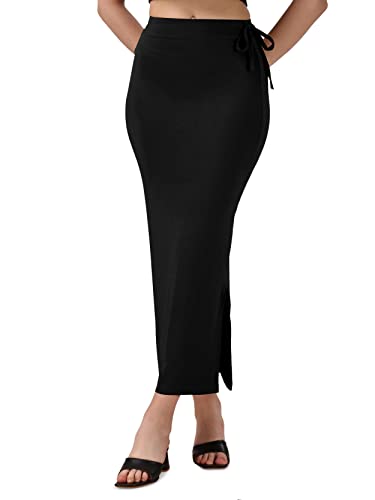 Image of Mehrang Microfiber Saree Shapewear Petticoat for Women, Cotton Blended Shape Wear Dress for Saree