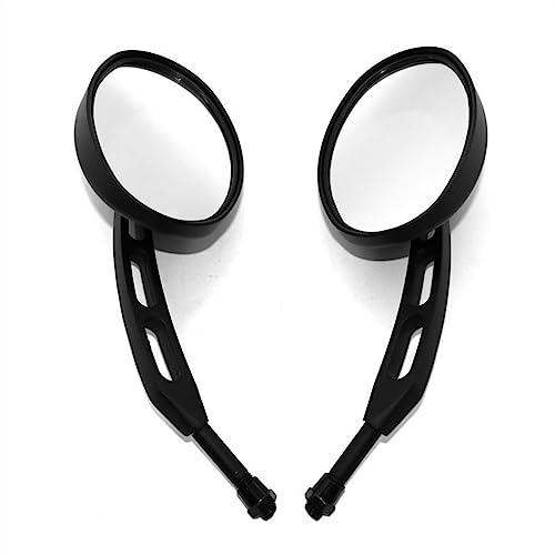 Rétroviseurs ovales universels grand angle pour Shadow Aero VT750