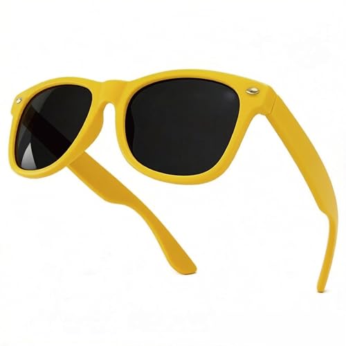 Polarized Sunglasses for Women Men Trendy Rectangle Sun Glasses, Classic Designer Shades for UV Protection