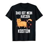 costume di carnevale con scritta in lingua tedesca das ist mein katz maglietta