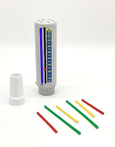 Peak-Flow-Meter Pinnacle für Kinder und Erwachsene 60-900 l/min