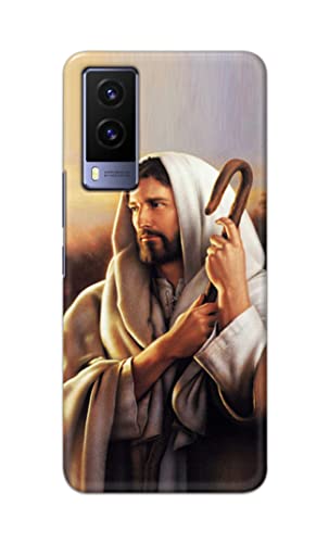 Image of PRINTFIDAA Catholic Image of Jesus Christ from Slovakia Hard Back Cover for Vivo V21e 5G Back Cover -(P6) KAT1003