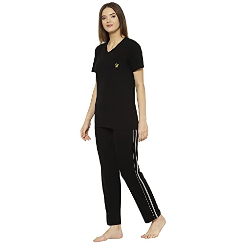 Image of Mack Jonney Cotton Blend Track suit Co-ord Set For Women-VJ WNS-013