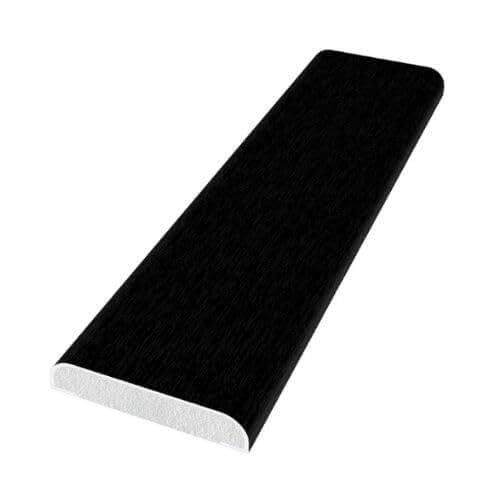 Black Ash UPVC Trim Various Lengths 20mm/25mm/30mm/45mm/65mm/95mm (5m x 25mm D-Bead)