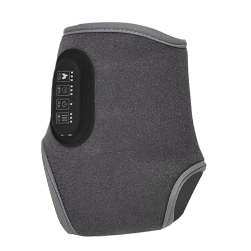 Masaje de pies renovado – aparato de masaje plantar inalámbrico con calefacción y vibración – accesorio de yoga para relajarse spa en casa, recuperación, ejercicio, bienestar, baño de relajación pie