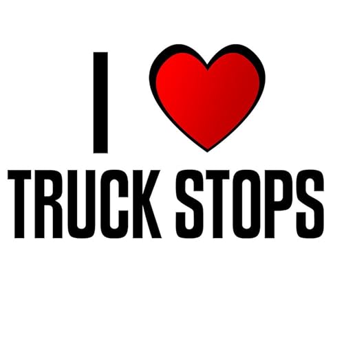 Taza de Cerámica CafePress I LOVE TRUCK STOPS 11 oz miniatura 2