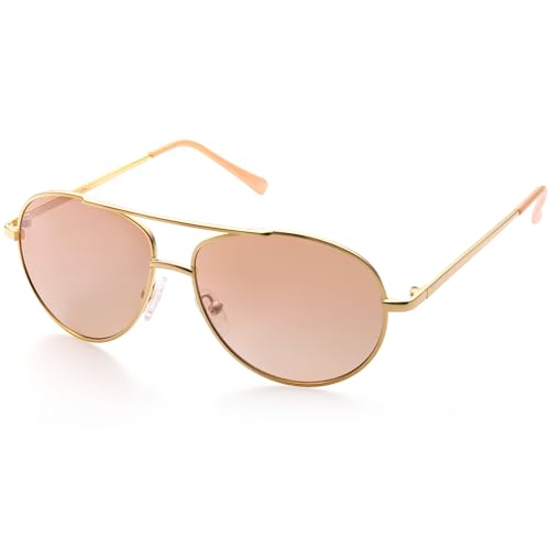 LotFancy Aviator Sunglasses for Kids Girls Boys, with Case, Children Shades Age 3-12, UV 400 Protection, Beach Essentials2