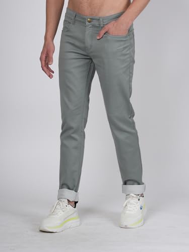Image of Allen Cooper Regular Comfortable Mid Rise Denim Jeans for Men