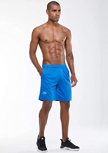Image of Fort Worth Men's Breahable Relaxed Fit Honeycomb Sports Shorts (Pack of 1)