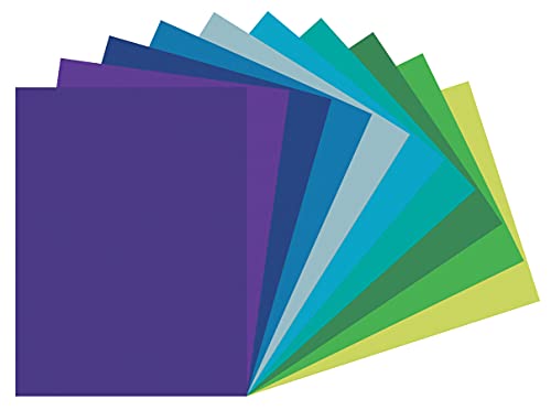 Tru-Ray Papel de construção 23 x 30 cm, sortido legal, 150 folhas/pacote (P6687)