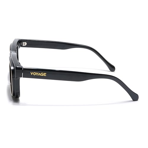 Image of Voyage UV Protected Square Sunglasses for Men & Women