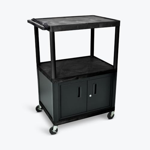 Luxor AV Cart, 48 Inch — LP48CE-B 48″ Large Luxor AV Cart, 48 Inch — LP48CE-B 48″ Large