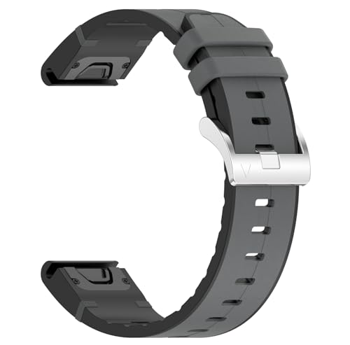 SHEAWA for Garminガーミン Approach S70 47mm/S62/Forerunner 965 バンド ベルト PUレザー+シリコン 交換バンド Fenix8 47mm/7 Pro/7/Epix Pro47MM/Instinct 3