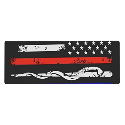 Tapis de souris de jeu USA grand format pour bureau informatique et deco