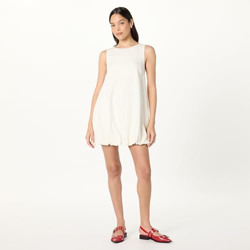 Image of The Drop Womens Sleeveless Bubble Hem Mini Dress