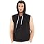 Sleeveless Hoodie Black