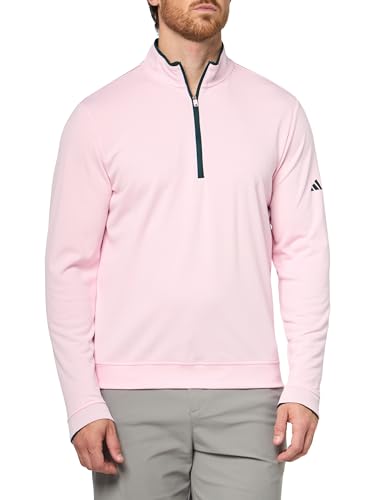 adidas Men's UPF Lightweight Quarter-Zip Pullover