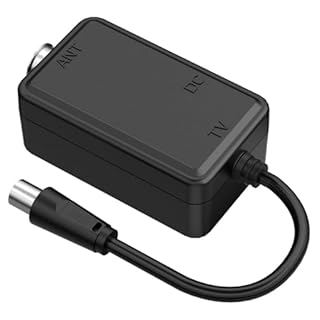 Mercury | Amplificatore di segnale antenna TV alimentato tramite USB | Filtro 4G/5G | Guadagno 20dB | Amplificatore digitale per antenna HD per interni per una migliore ricezione | Design compatto