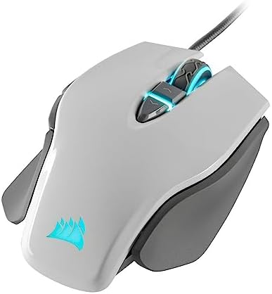 Corsair M65 RGB Elite - FPS Gaming Mouse - 18,000 DPI Optical Sensor - Adjustable DPI Sniper Button - Tunable Weights - White image 5