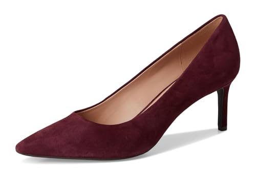 Cole Haan Cole Haan Women's Go-to Janey Pumps, Black Garnet Suede, 7.5-B US