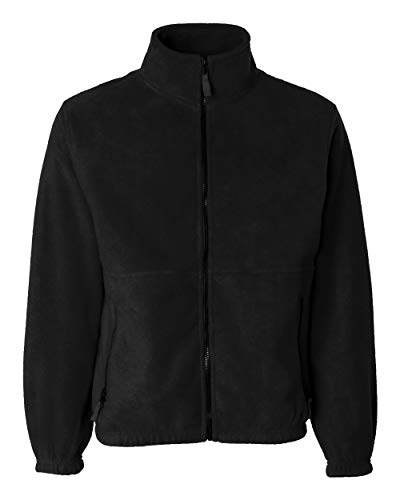 Sierra Pacific Adult Anti-Pill Fleece Full-Zip Jacket (Black) (XL)