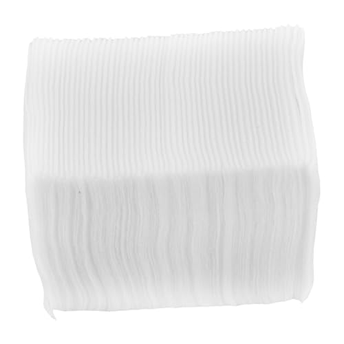 NOLITOY Disposible Nail Makeup Remover Pads 200pcs Non Woven Facial Cloths Dry Wet Comfortable Skin Contact