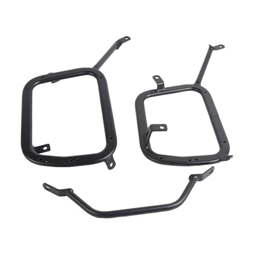 Support de boîte latérale moto TRK 502 avec rack arrière en acier renforcé