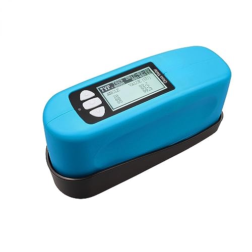 Color Analysis,Colorimeter, Three Angle Precise Gloss Meter for Car Paint 20 60 85 Degree,for Color Checking