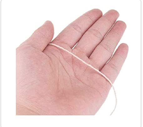 Vemlons Cotton Cord/Rope for Craft Work, Plant 3ply 3mm dori Crochet Thread for Craft Making/Crochet Thread for Knitting Yarn (6 Spool) 2