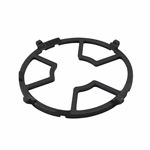 Gaskochfelder Support Wok Ring Stützring - 17,5cm Ständer aus Gusseisen Herdplatte für Gasherd, Vier- Fünfklauen Gasherd Universal, für Gaskocher Kaffeekocher Backofen Küche. 1 Stück