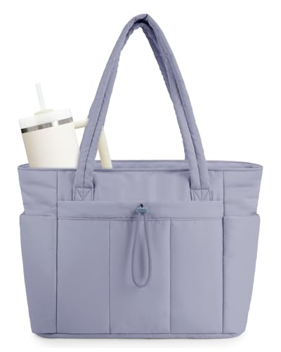 Wandering Nature Puffer Tote Bag