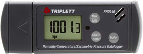Image of Triplett RHDL40 Temperature / Humidity / Barometric Pressure PDF Data Logger - Record 16,000 Readings Each