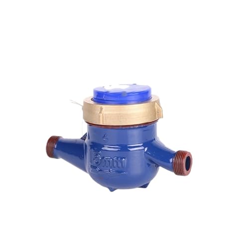 Flow Sensor Meter Digital Pipeline Water Flow Water Meter Heavy Duty Brass Flow Measure Tap Cold Water Meter Home Garden Wet Table Measuring Tools Water Measurement