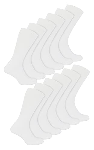 12 Pair Kids Bamboo Crew Athletic Socks | Sock Snob | Sport Running Socks