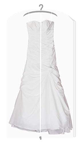 HBCOLLECTION Housse de protection transparente épaisse pour robe de mariée / soirée Cover