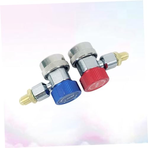 Adaptador rápido de cobre para aire acondicionado automotriz miniatura 4