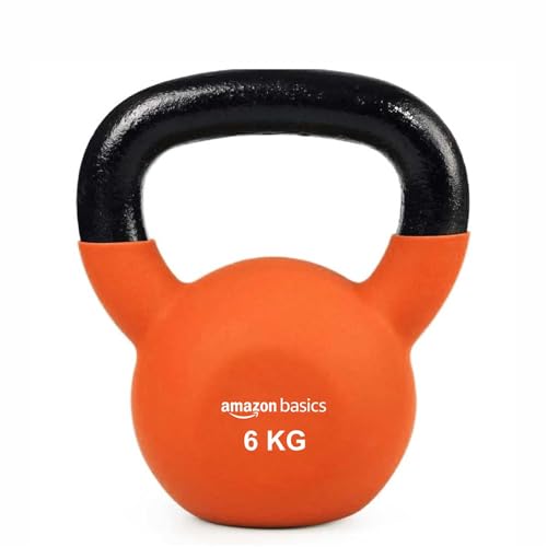 Image of Amazonbasics Neoprene Coated Solid Kettlebell for Gym Exercises