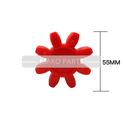 Amortiguador de Parachoques para Ventilador 1PC Compatible con Bomba de Vacío Rietschle VC50 Reemplazo Directo miniatura 2